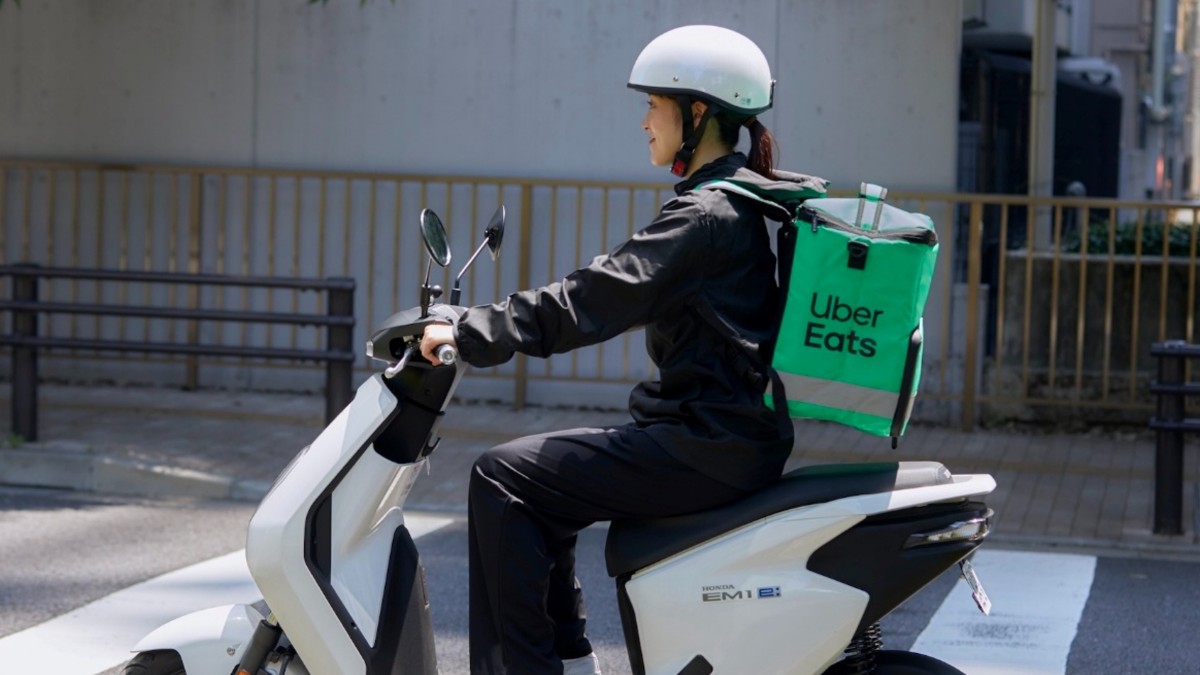 Uber Eats Japan×Honda、二輪配達パートナーの走行データを活用した「安全運転向上」実証実験を開始