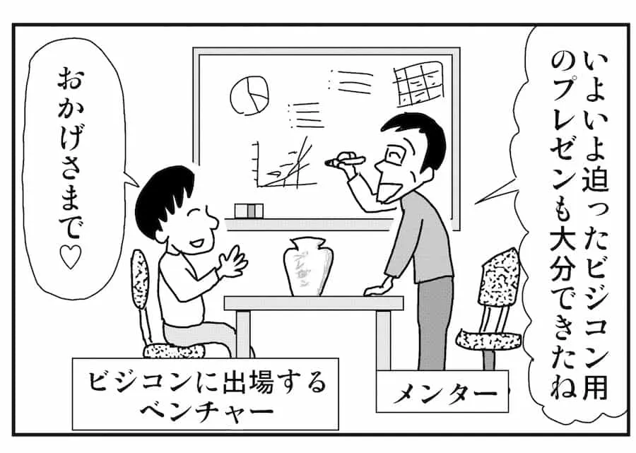 連載 4コマ漫画コラム 22 ビジネスコンテストへの挑み方 やってはいけないプレゼン とか Tomoruba トモルバ 事業を活性化するメディア