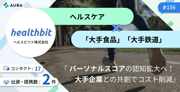 行動変容を促し生活習慣改善に繋がる「パーソナルスコア」を開発！コストを大幅に削減し、認知度の拡大に成功！/ヘルスビツト株式会社