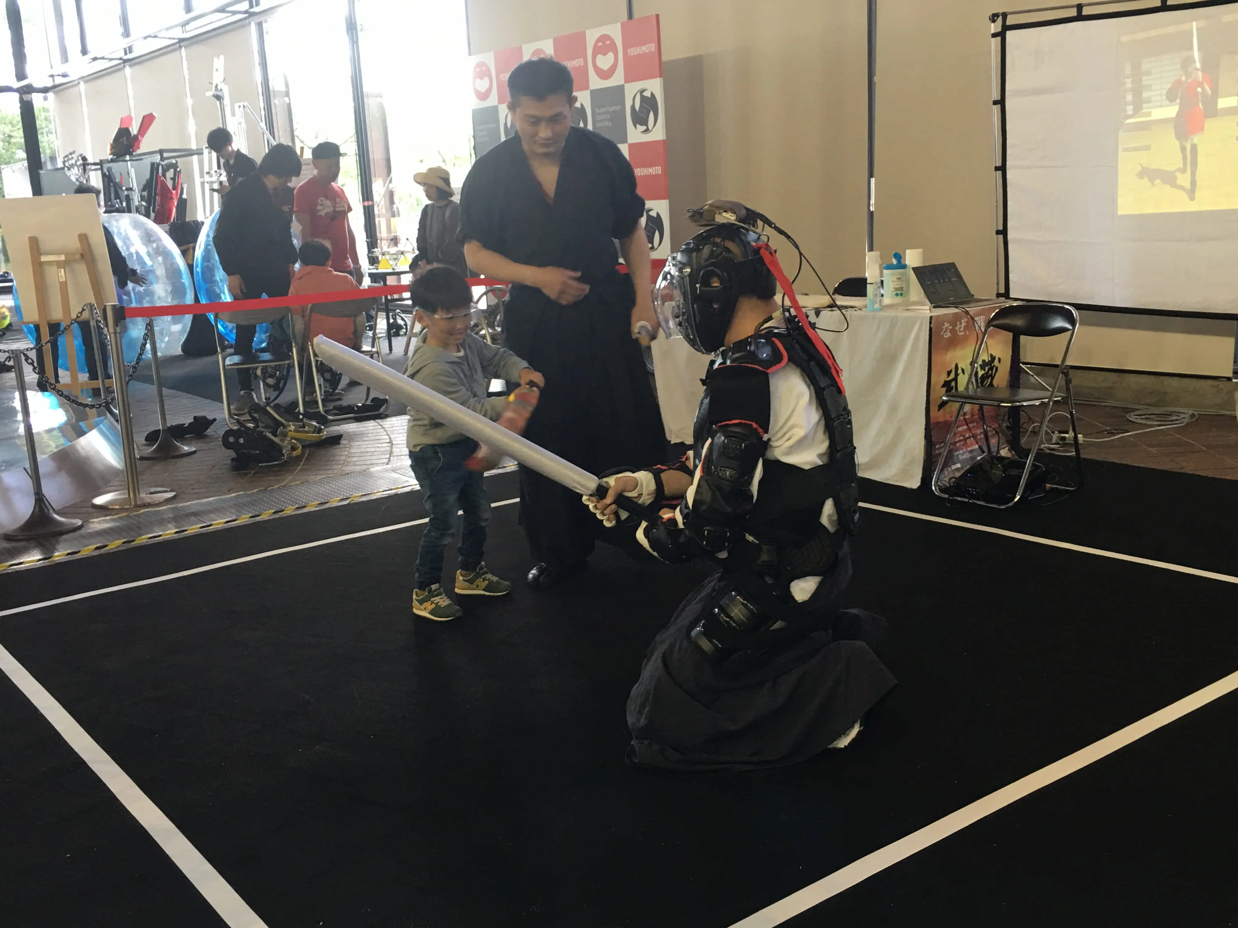 2019年4月第一回超人スポーツEXPO（大阪万博記念公園）出展