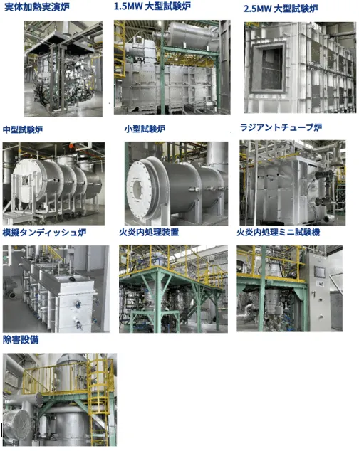 熱技術創造センター　燃焼ゾーン