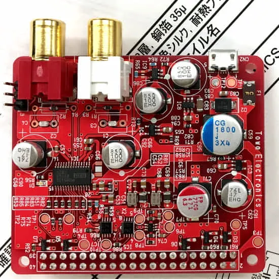 東和電子が回路・基板設計したUSB DAC内蔵デジタルパワーアンプ