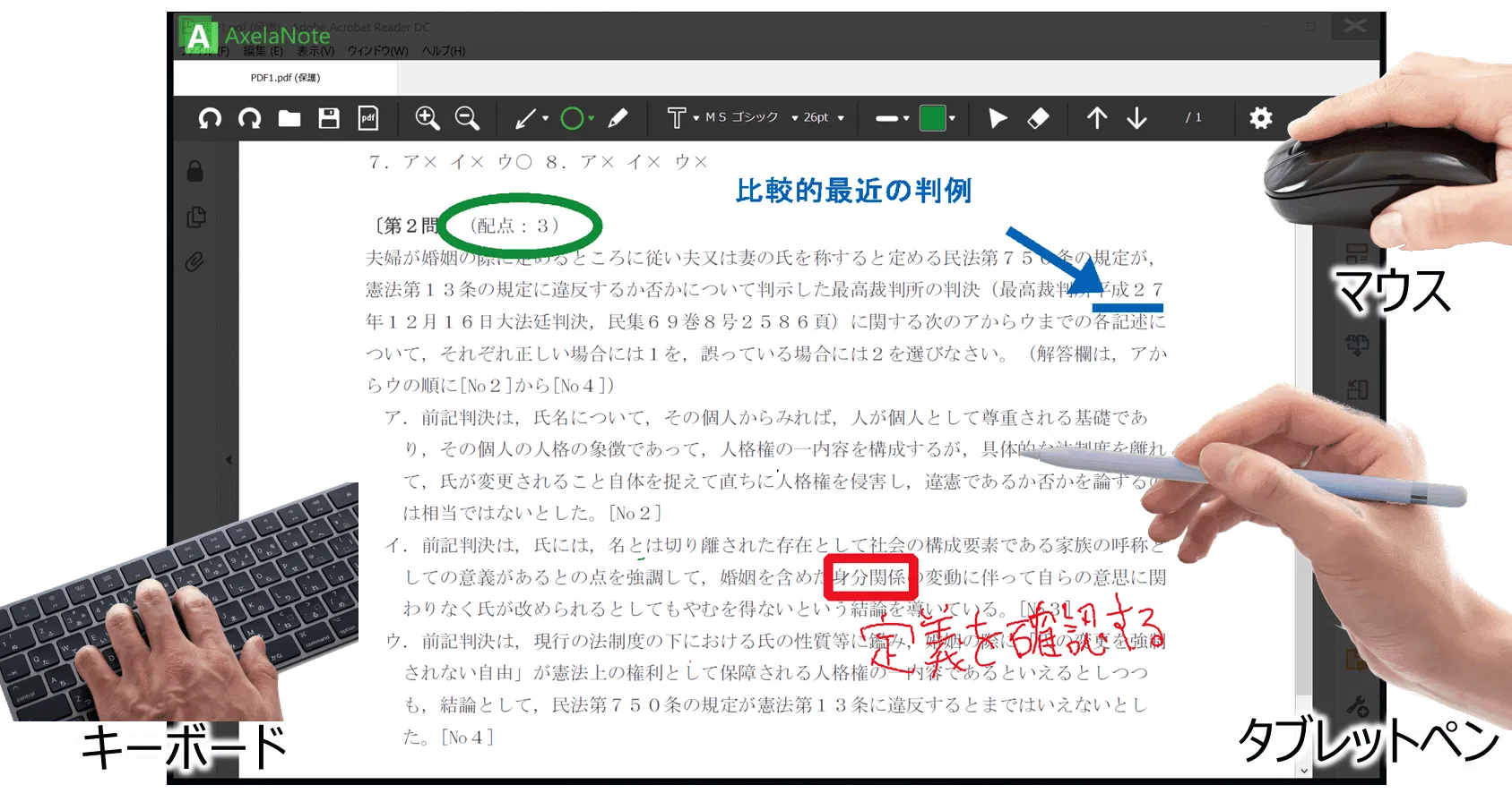 あらゆる入力に対応し、ペーパーレスを実現