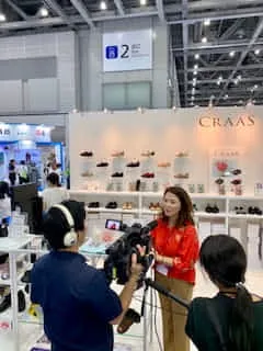 2019年9月 　国際福祉機器展にて、多くの取材を受けました。