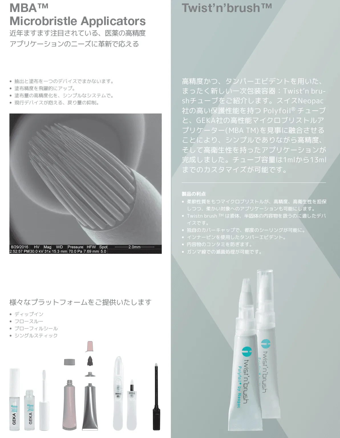 スイスの最先端医療機器のご紹介