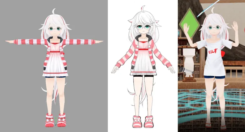株式会社ジンズ様 Vtuber モデリング設計/構築