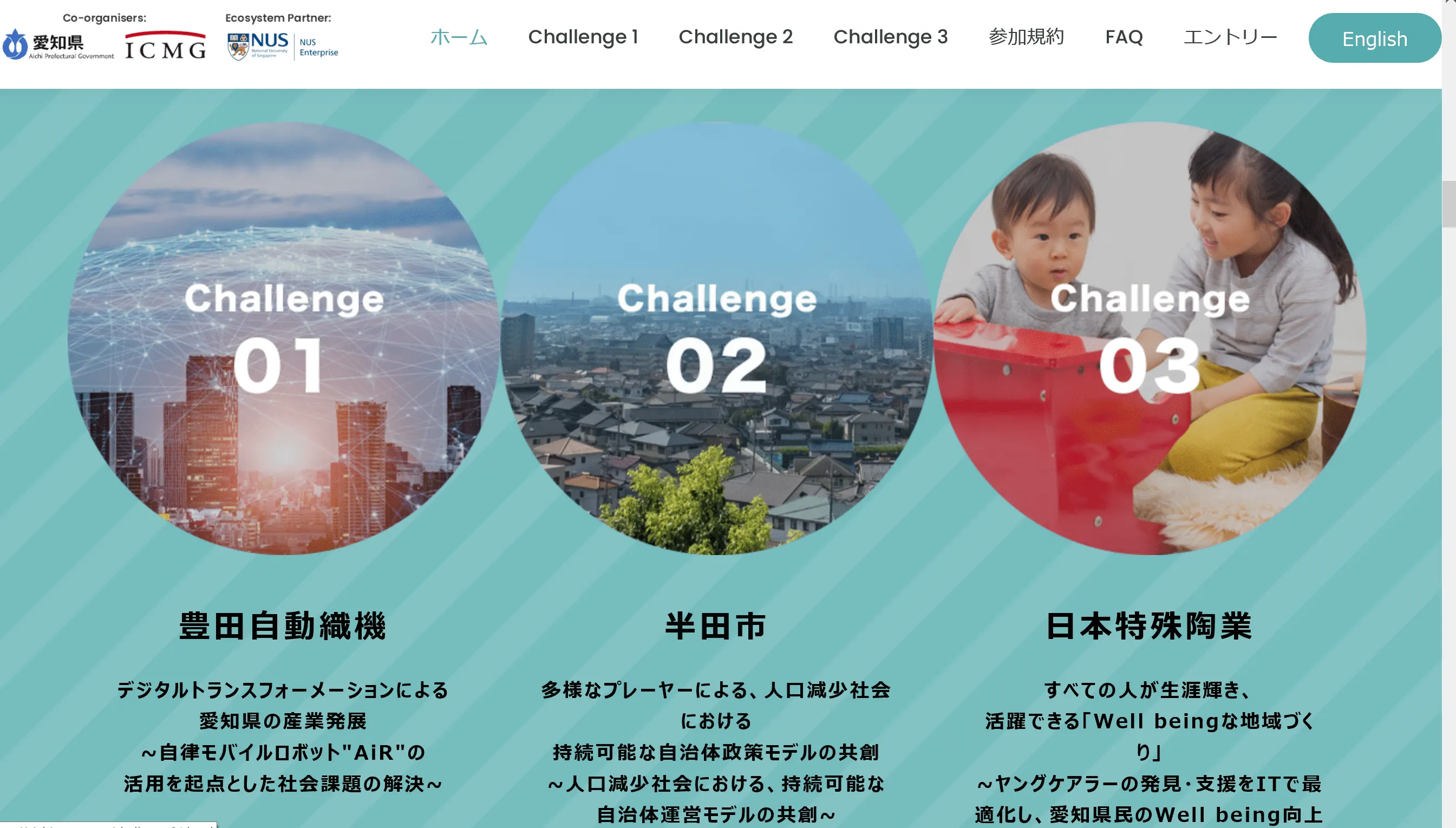Aichi Smart Sustainable City Co-Creation Challenge (2021)