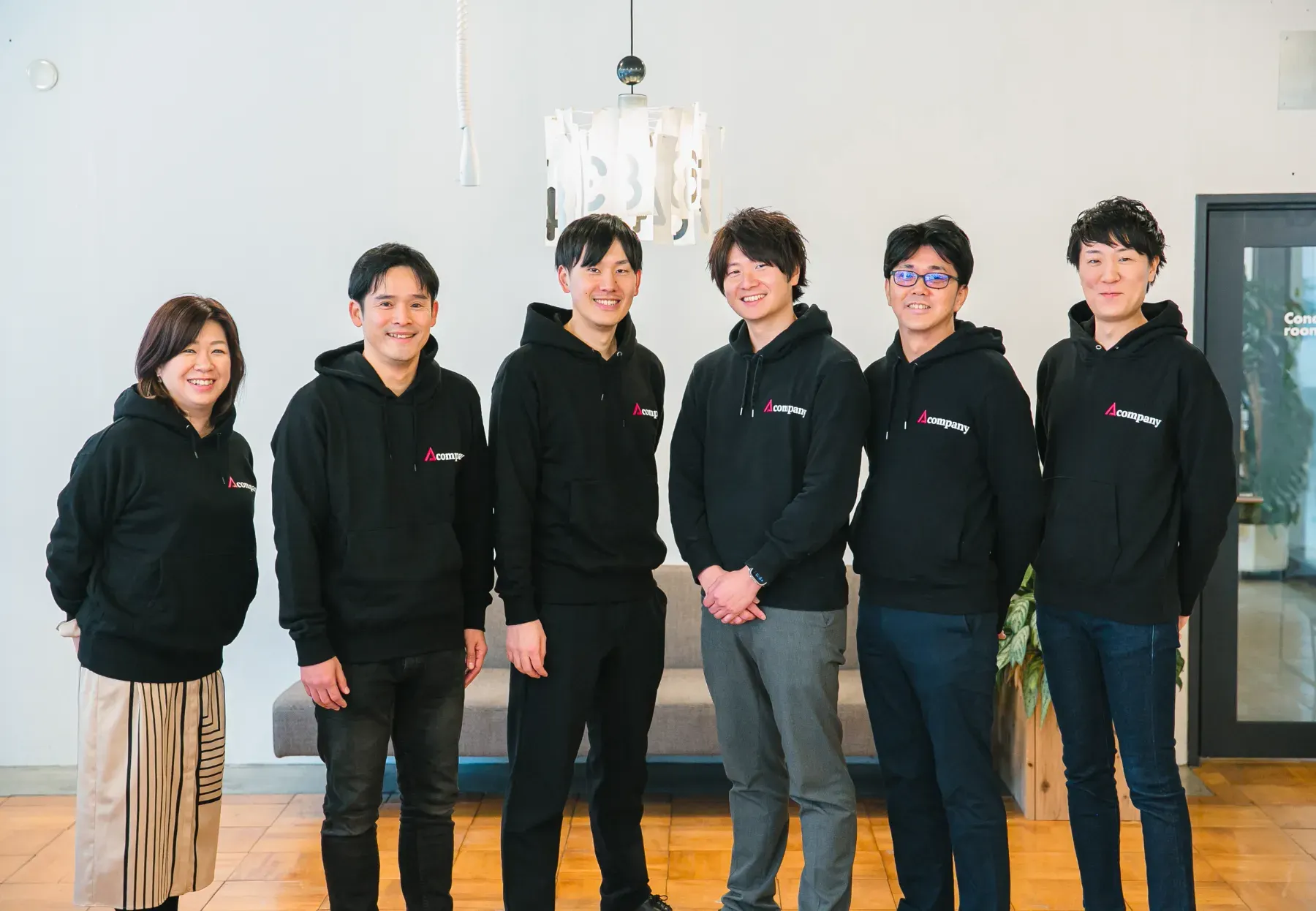 経営陣（社内取締役3名、社外取締役3名）