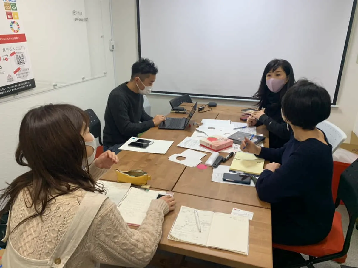 Z世代や大企業との商品開発会議
