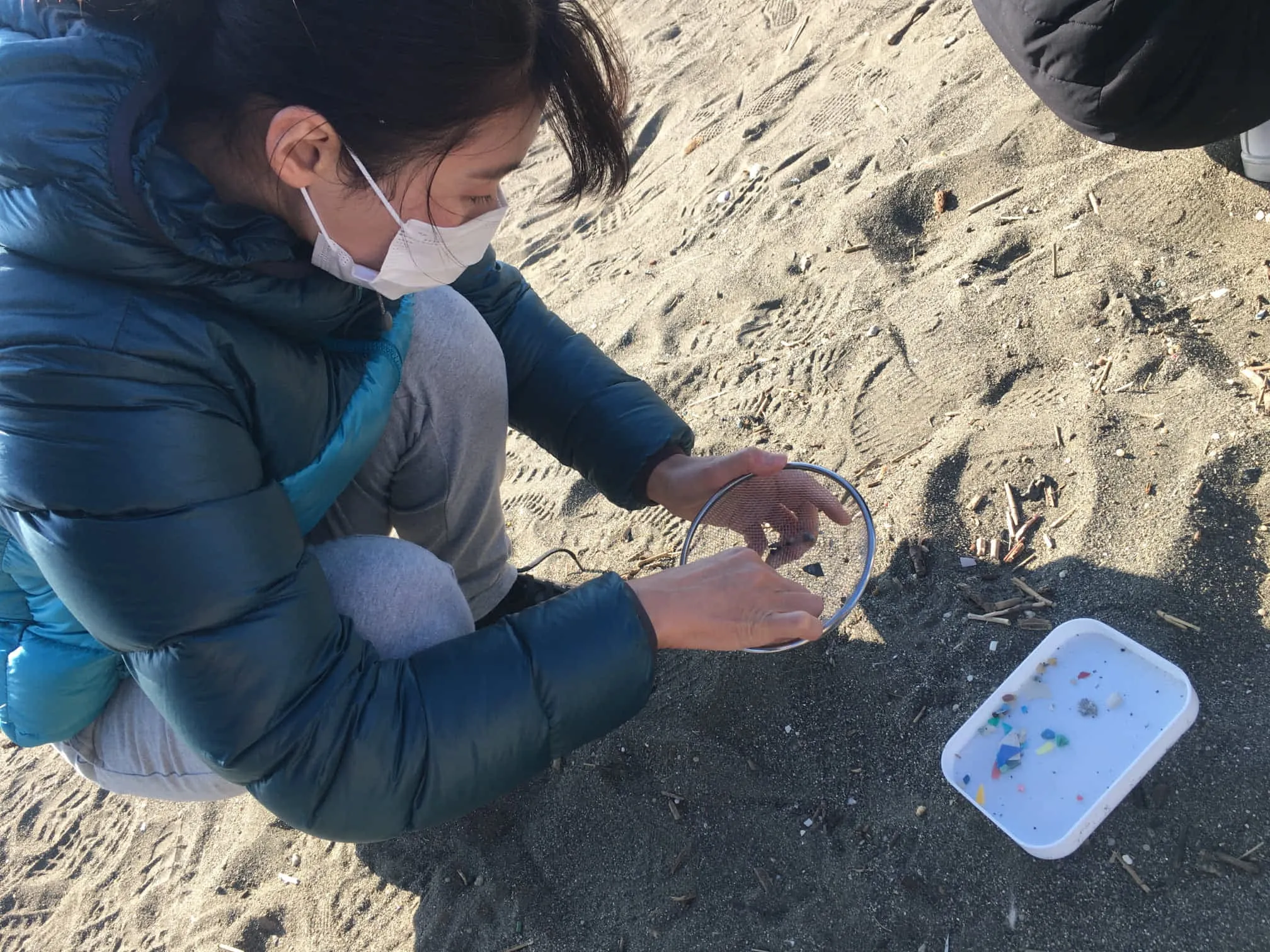 マイクロプラスチックの回収