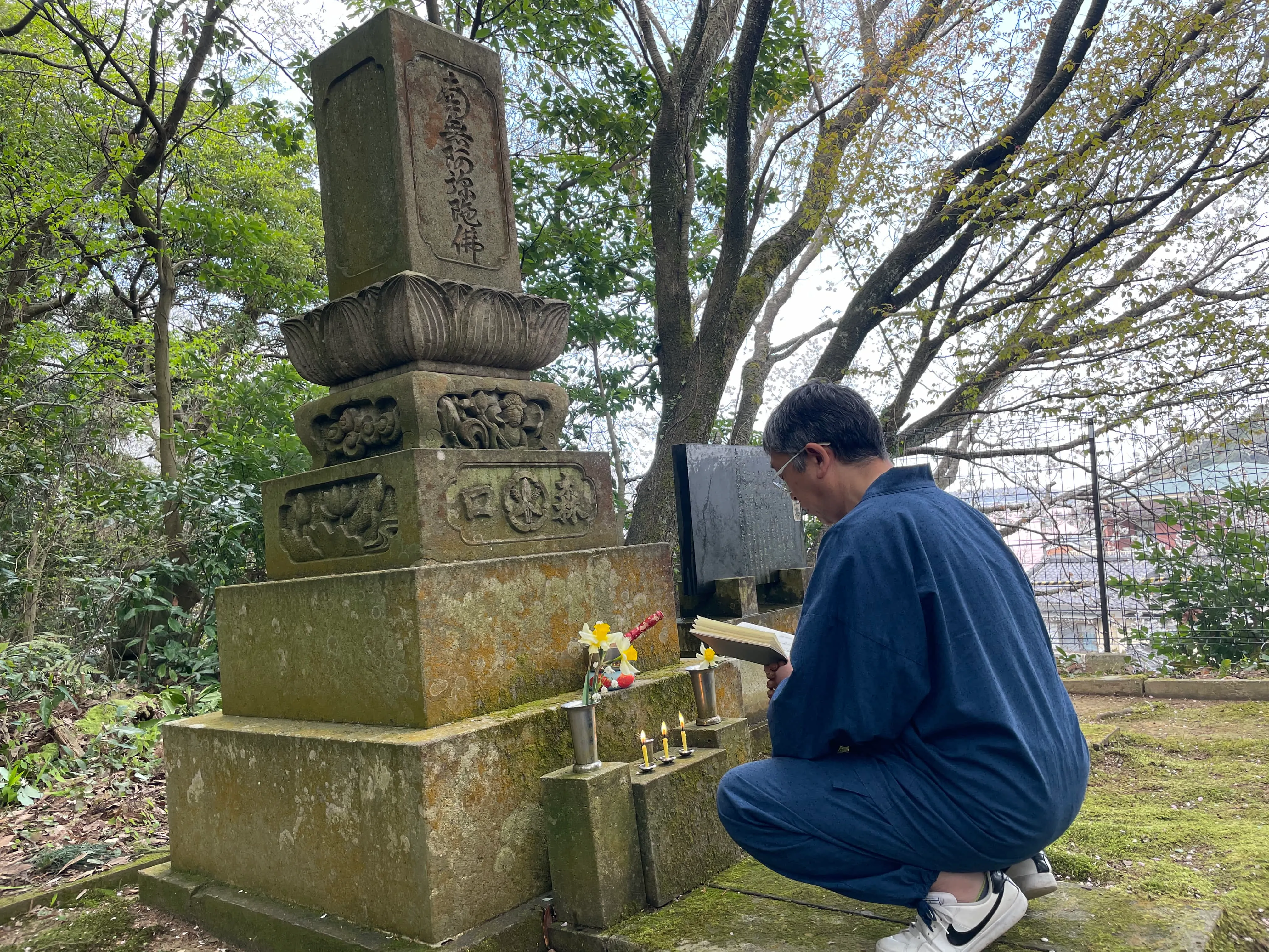 ご依頼者のご希望で読経