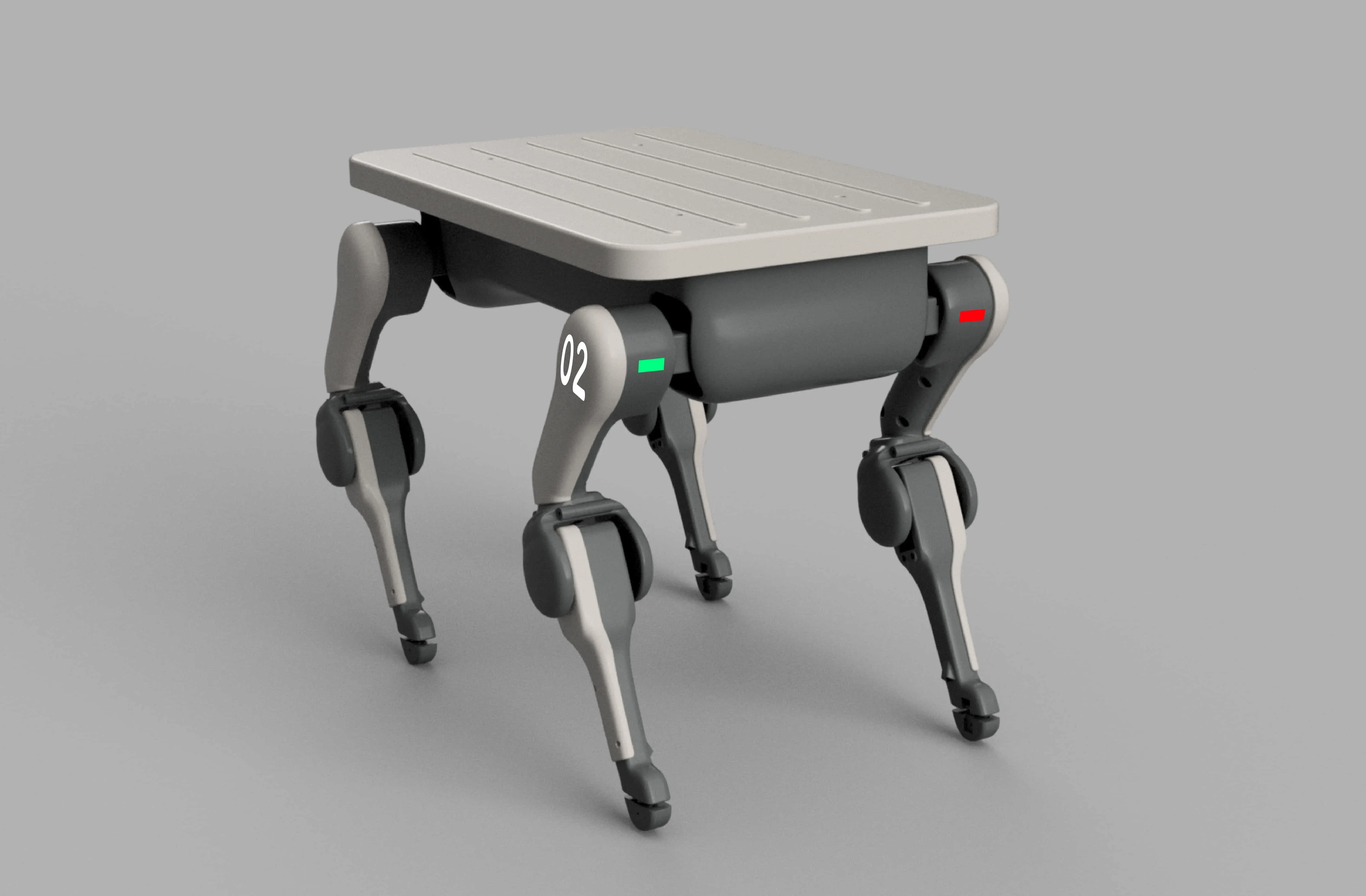 監視・荷物搬送用4足歩行ロボットUsampo