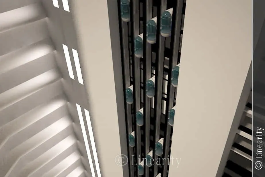 リニアモータエレベータで可能となる新しいビル内モビリティ