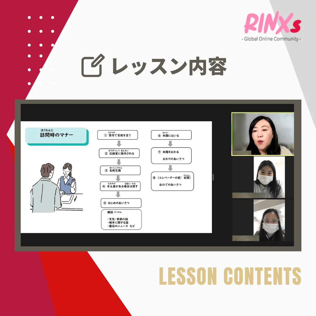 ビジネス日本語クラスの様子