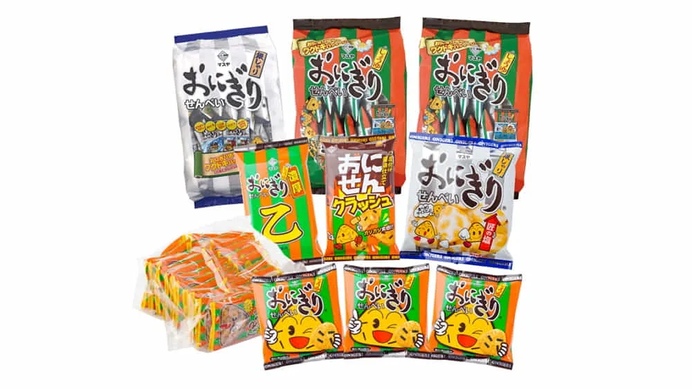 発売50周年を迎えた ロングセラー製品“おにぎりせんべい”等を製造販売