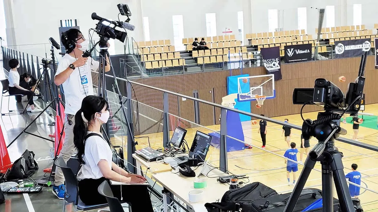 スポーツもお任せください。