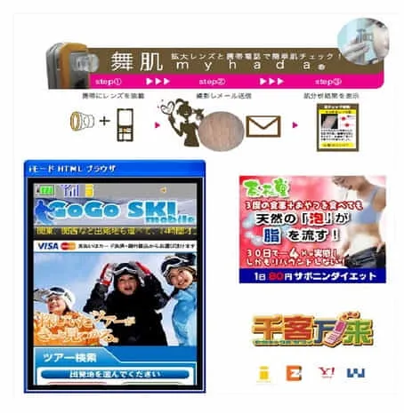 キャリア公式サイト　コンテンツプロバイダー