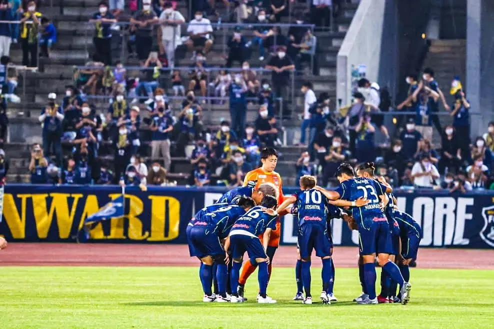 J2リーグで戦っています