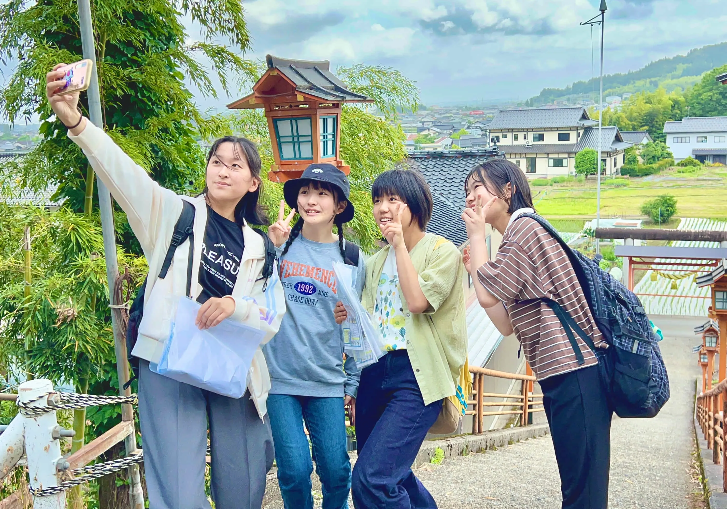 友だちと一緒に体験