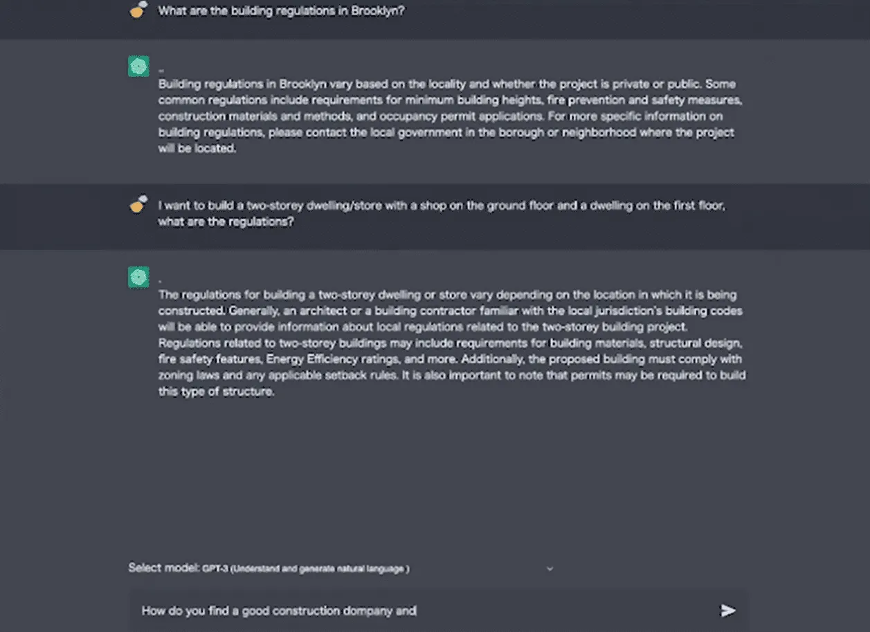 建設領域特化自然言語モデル「chact」