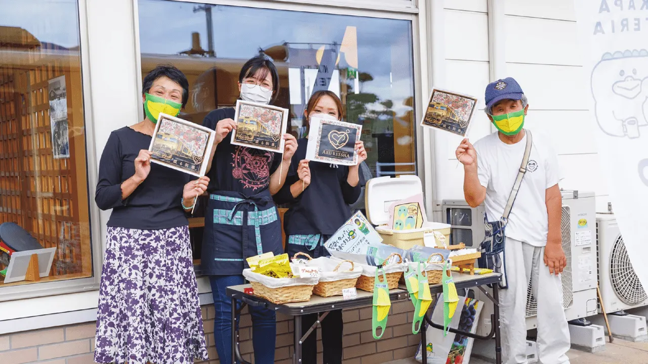 田主丸駅の駅舎リニューアルと共にOPENした「KAPATERIA」