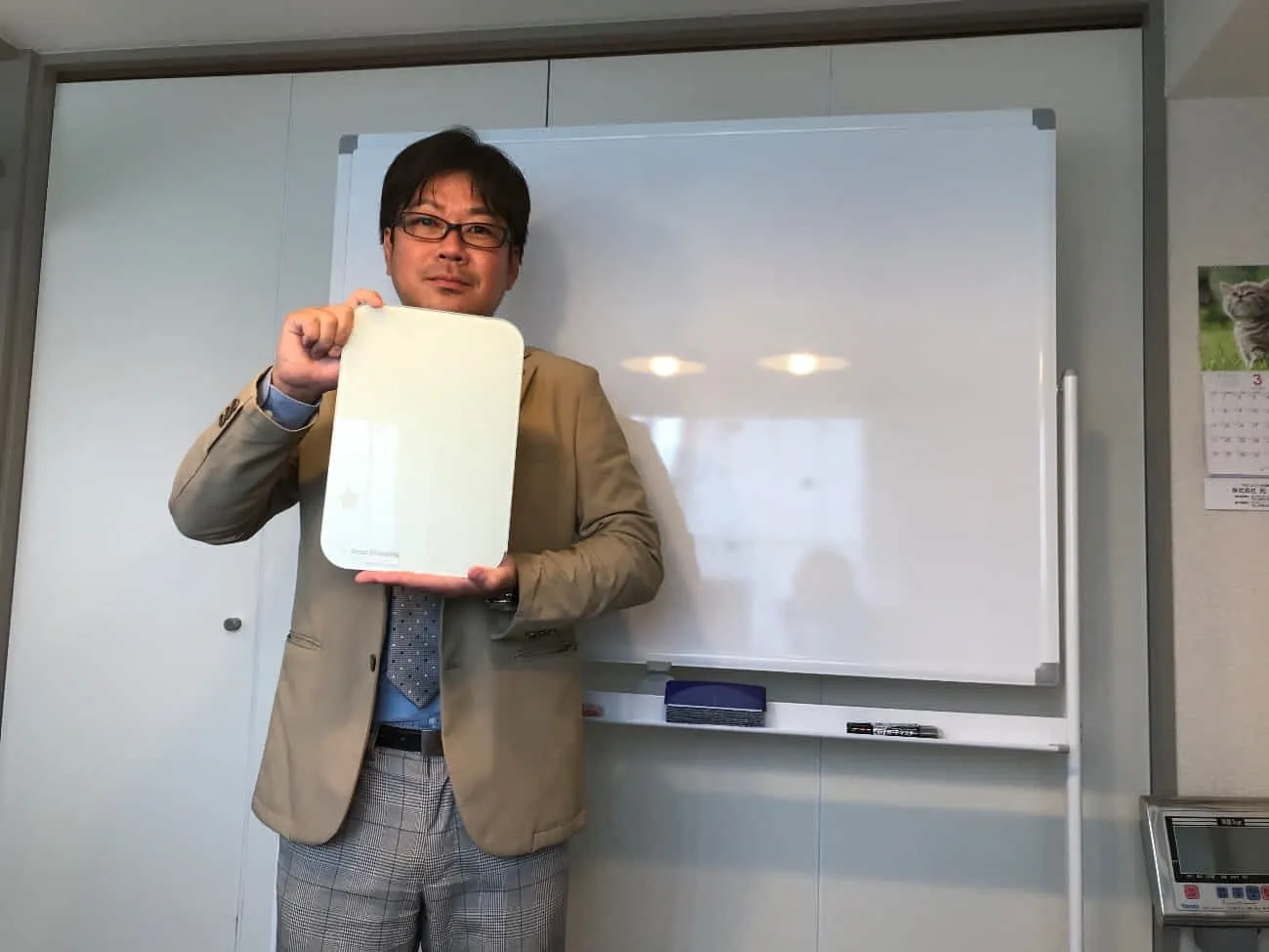 「企業の体重計」を持つ代表の小島啓義