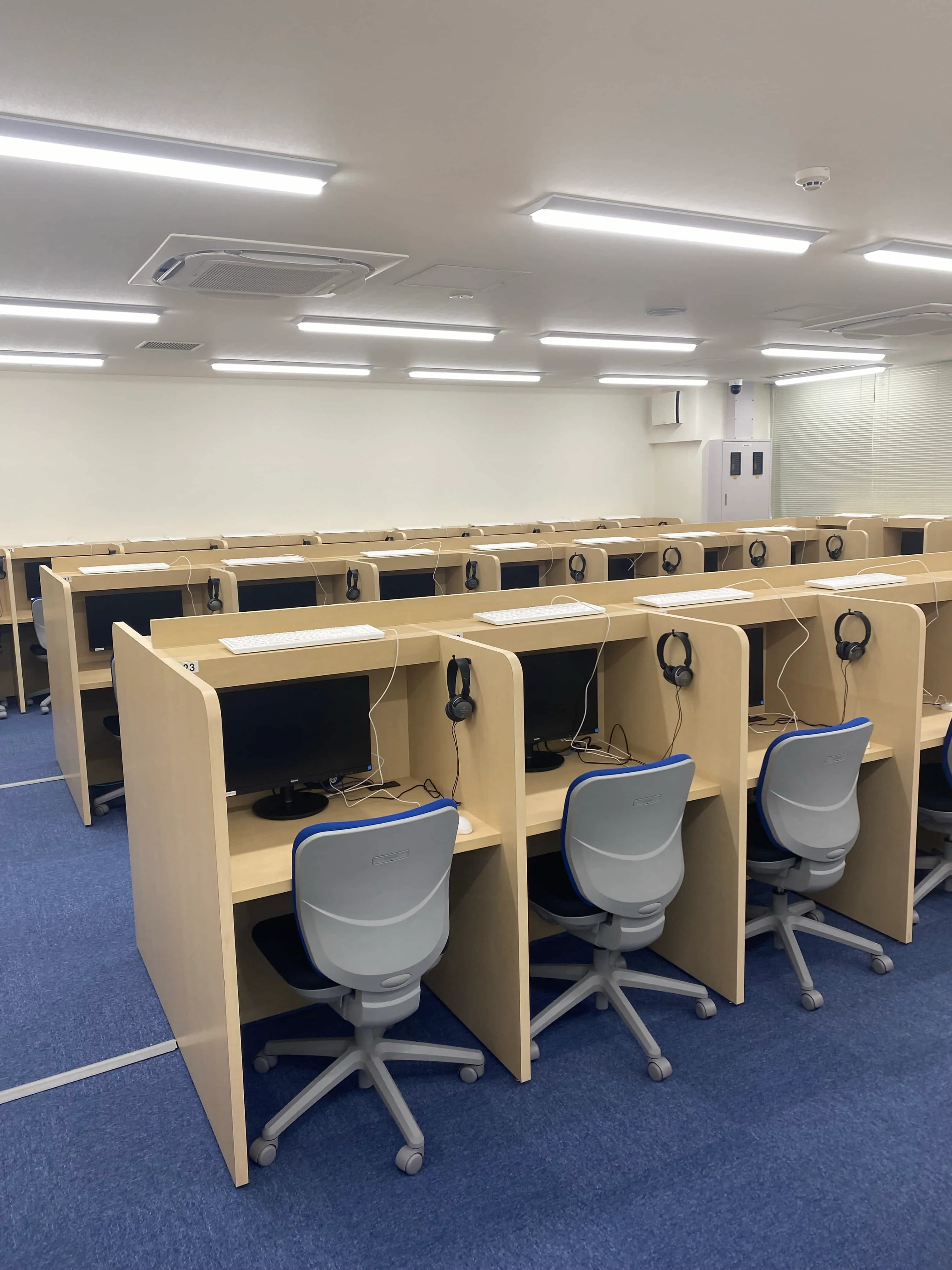 実際のブース室写真