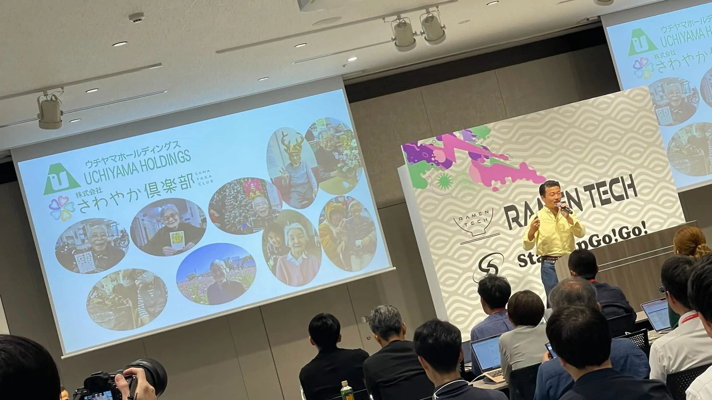 九州最大級のstart upGOGOセミファイナルに登壇
当日は、クライアント責任者も応援に来ていただけました！