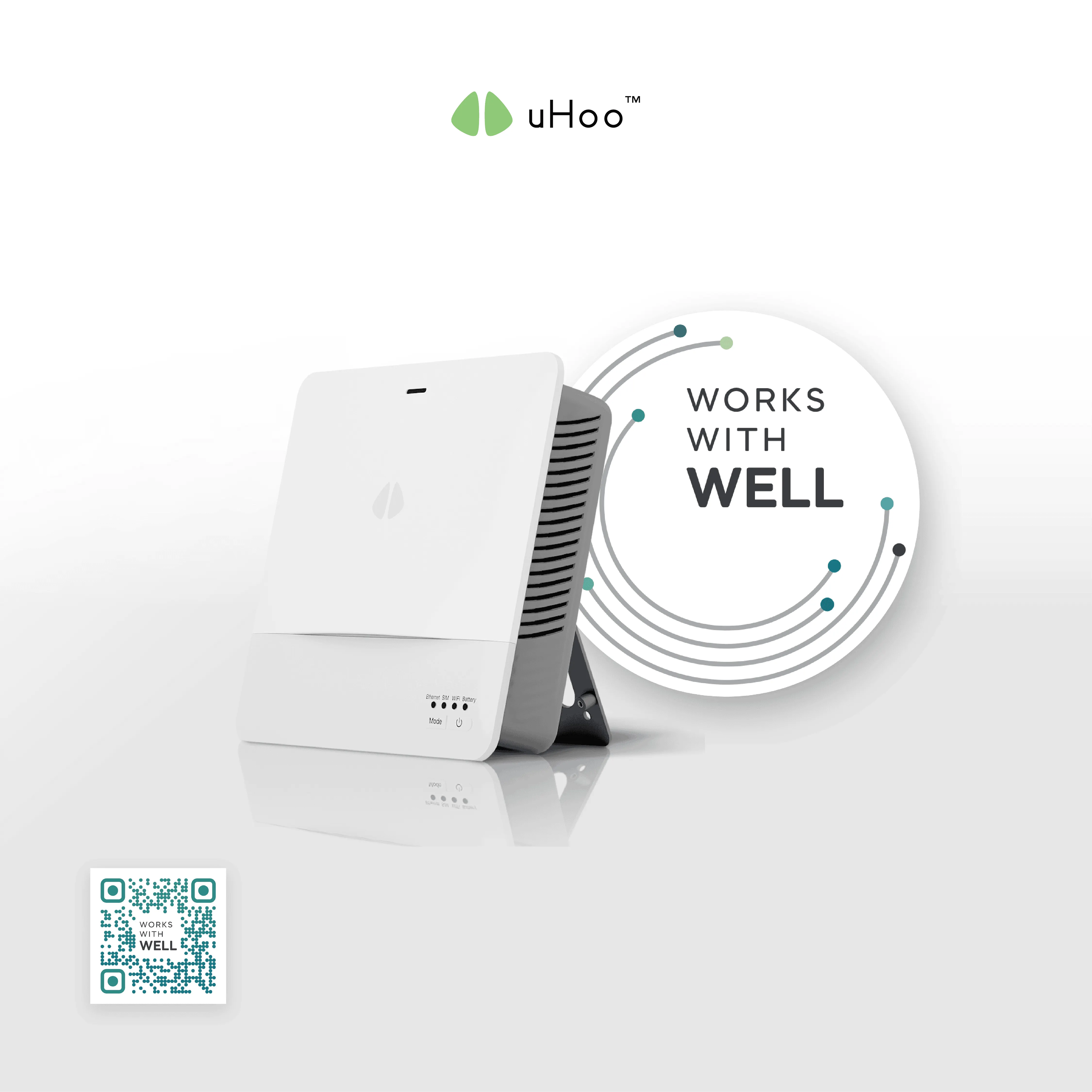 uHoo Aura is Works with WELL accredited, simplifying your path to WELL certification.