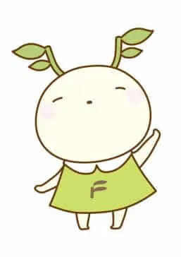 福島大学公式マスコットキャラクター 「 めばえちゃん 」