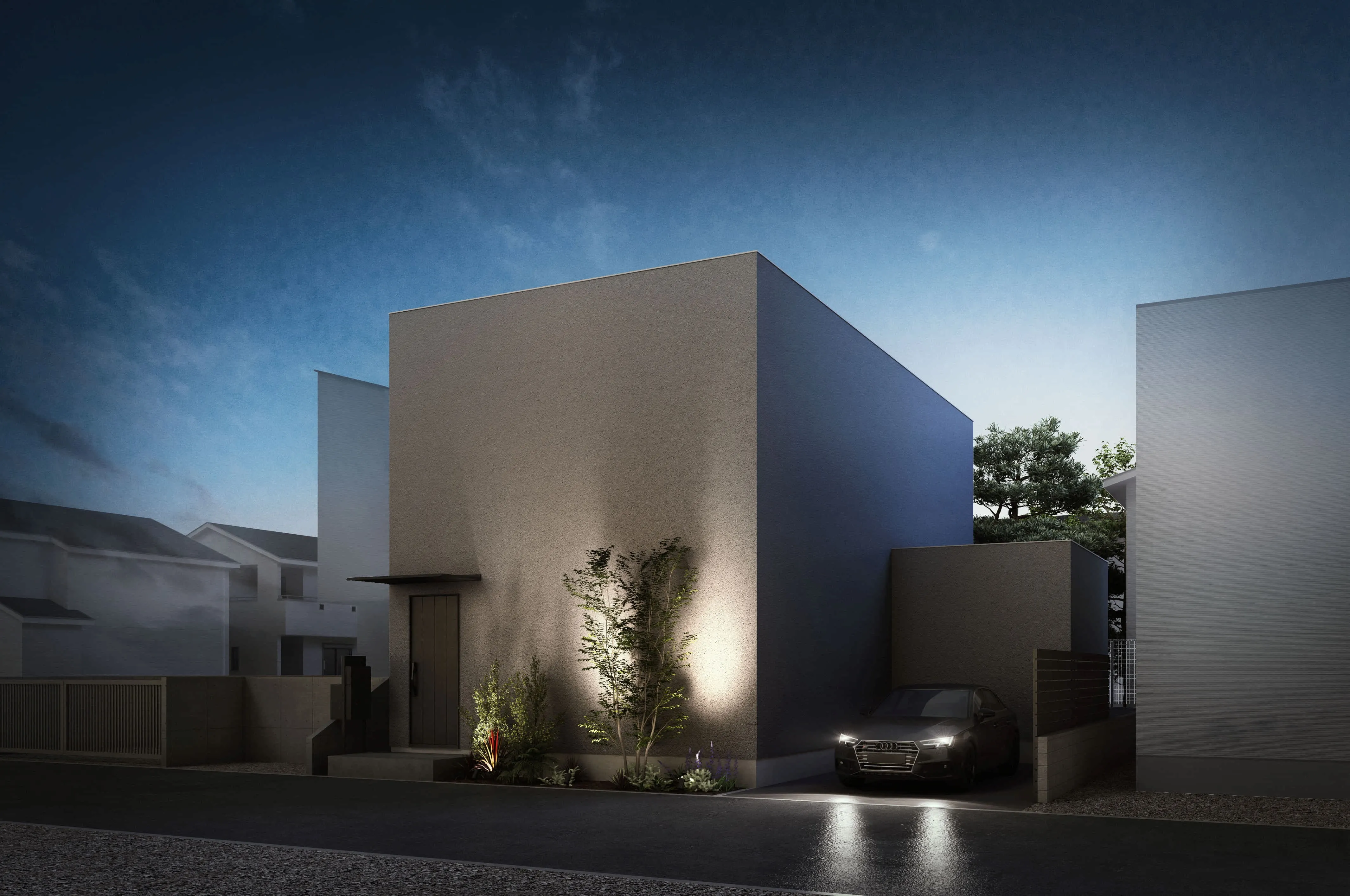「Garden Wall House E 片瀬海岸」外観イメージ