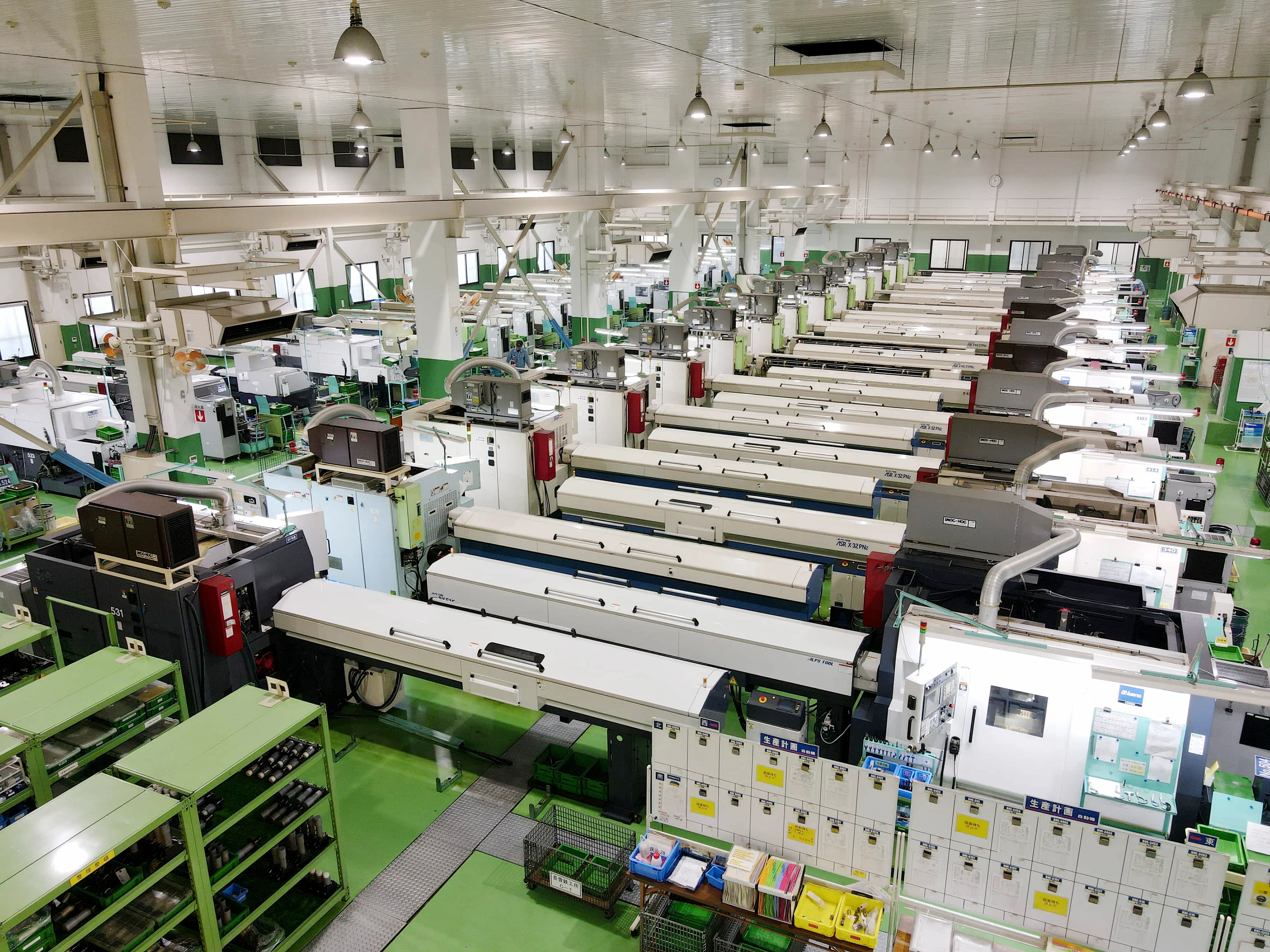 製造現場です。