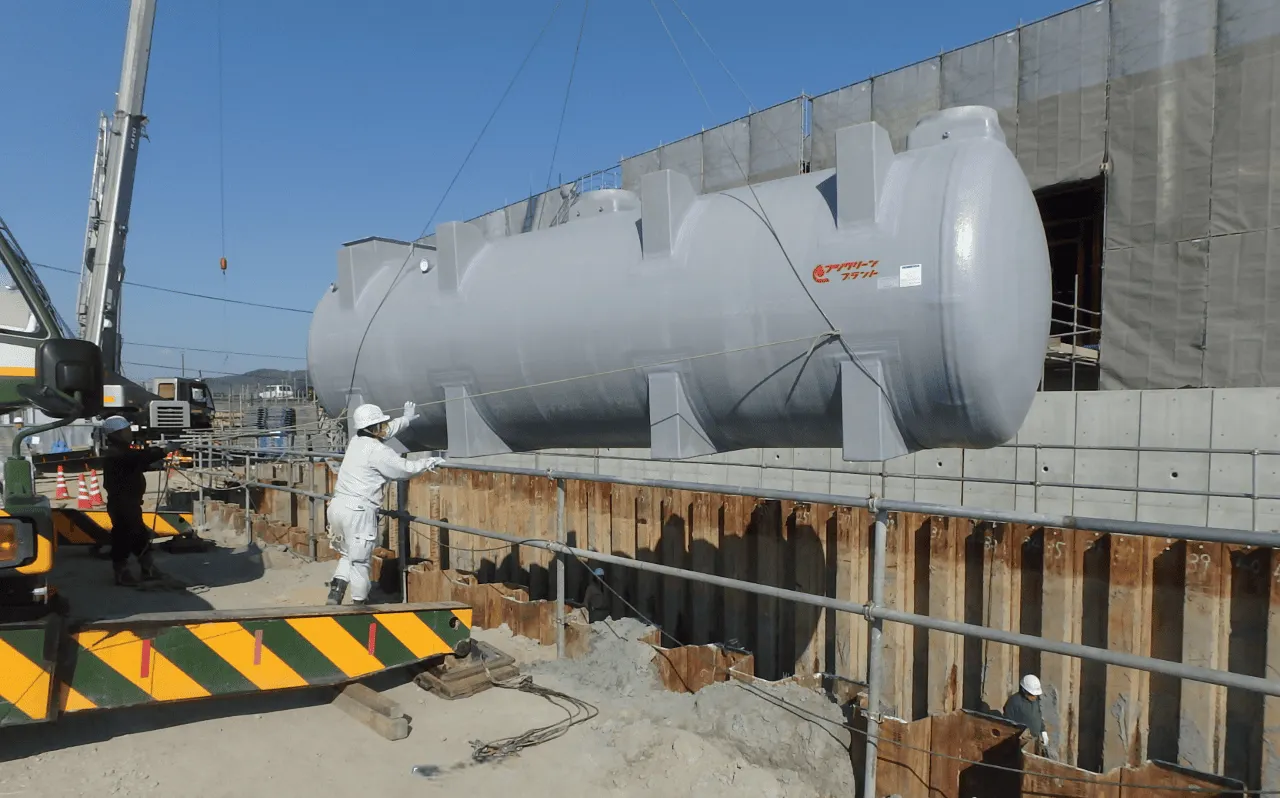 工場で大部分を製造するため、作業者、工期の削減が可能