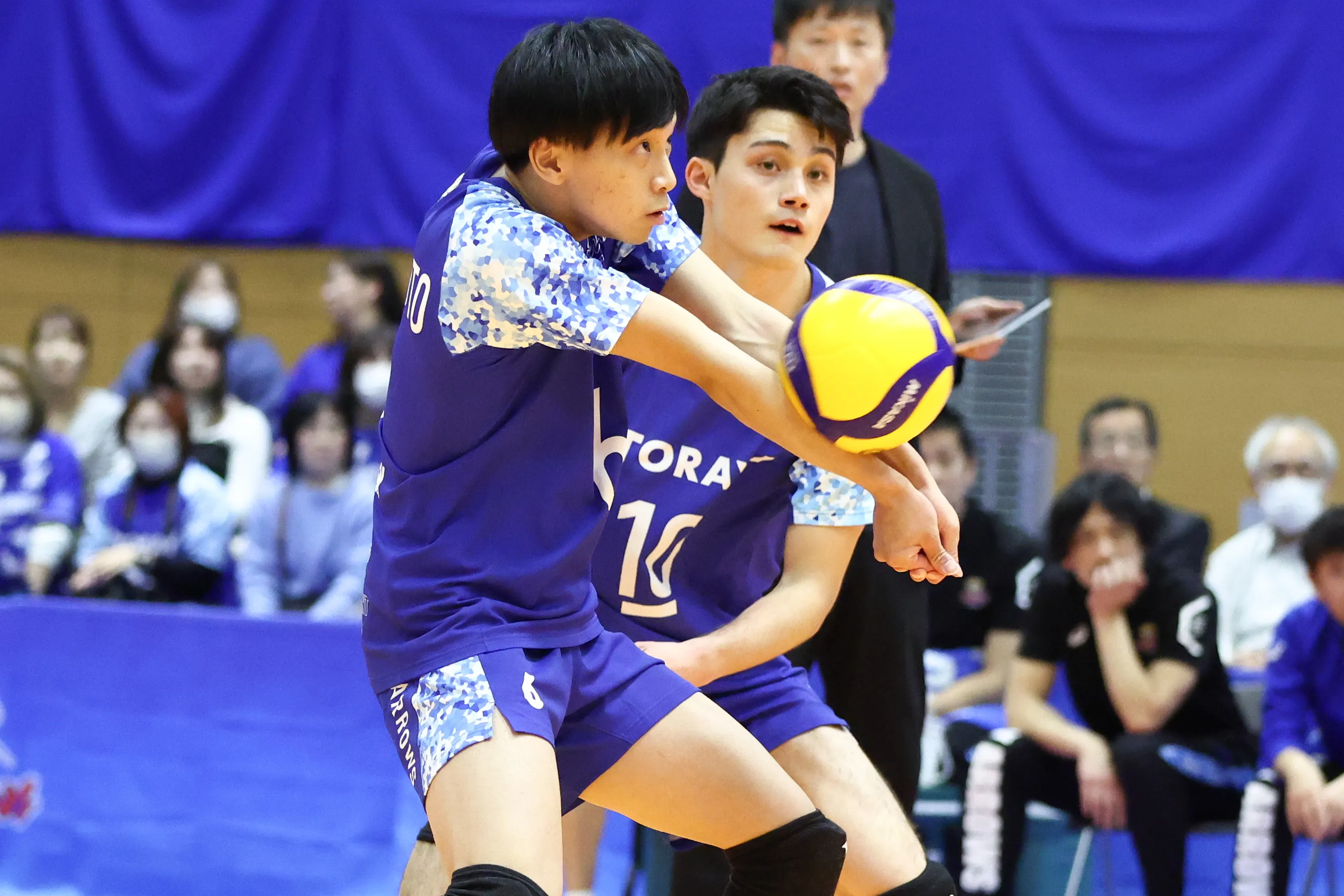 試合で活躍する選手たち