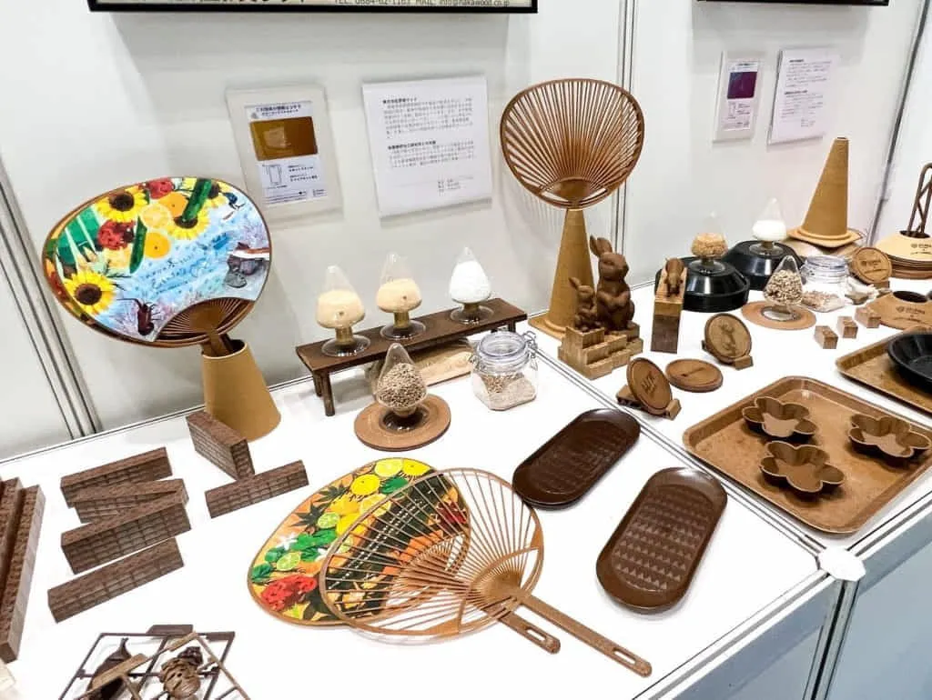 木粉3Dプリントなど木粉活用製品