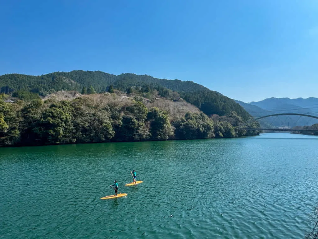 クールジャパンアワードを受賞した杉のSUPボード&アクティビティー