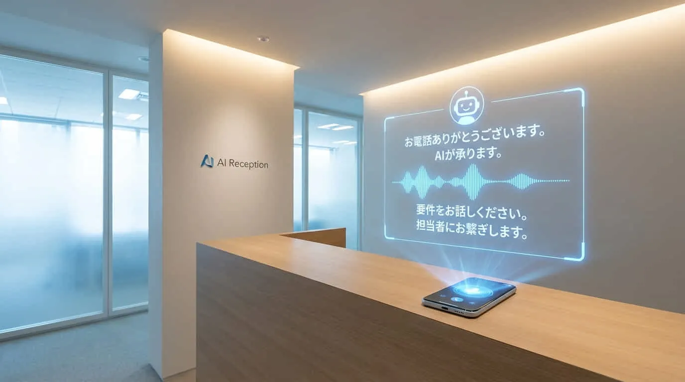 イメージ(受付→転送→アポ確定)