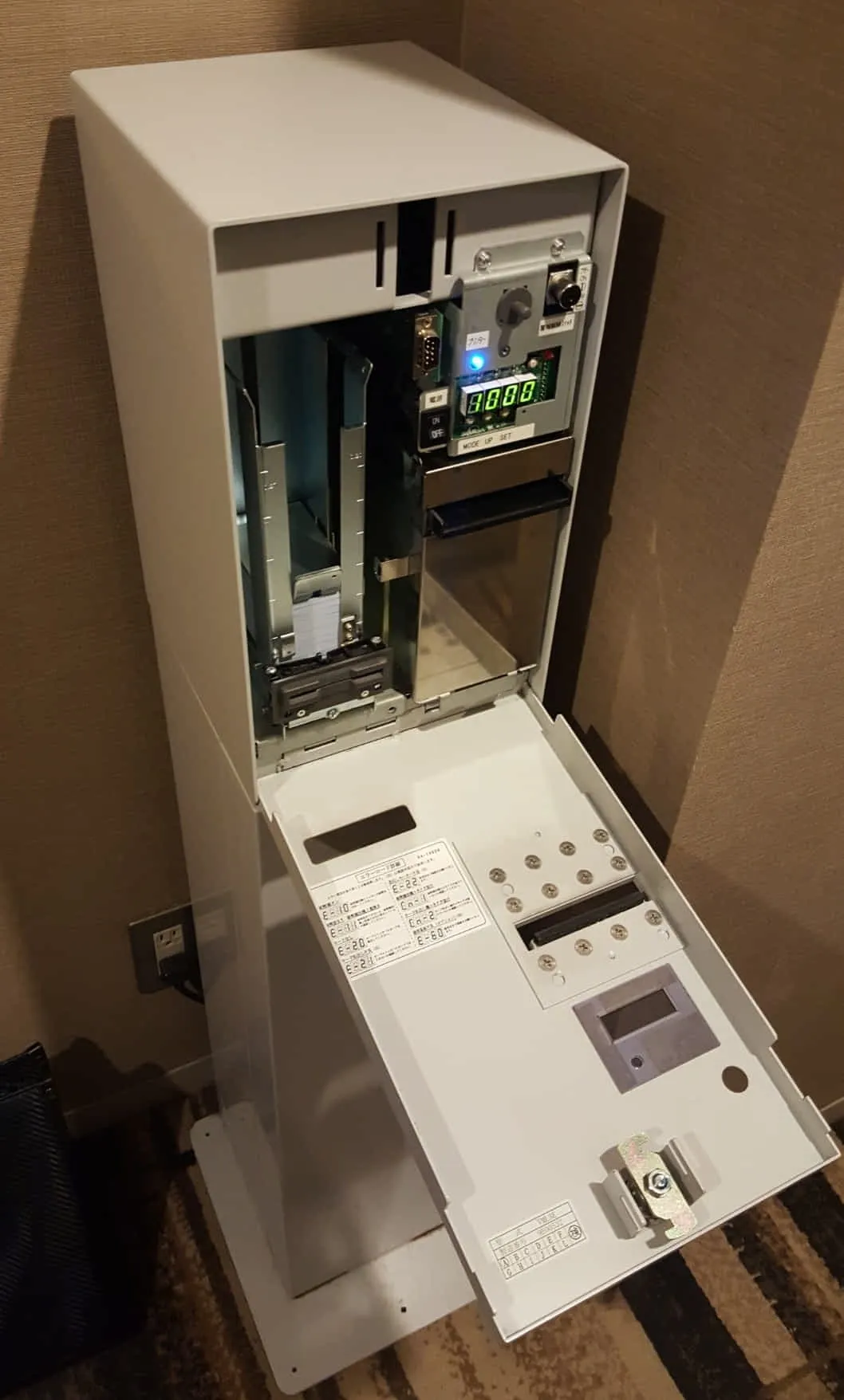 2017年7月VOD券売機メンテナンス及び集金代行
