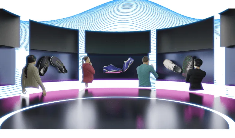 オリジナルメタバースの構築で貴社サービスの話題化につなげます。