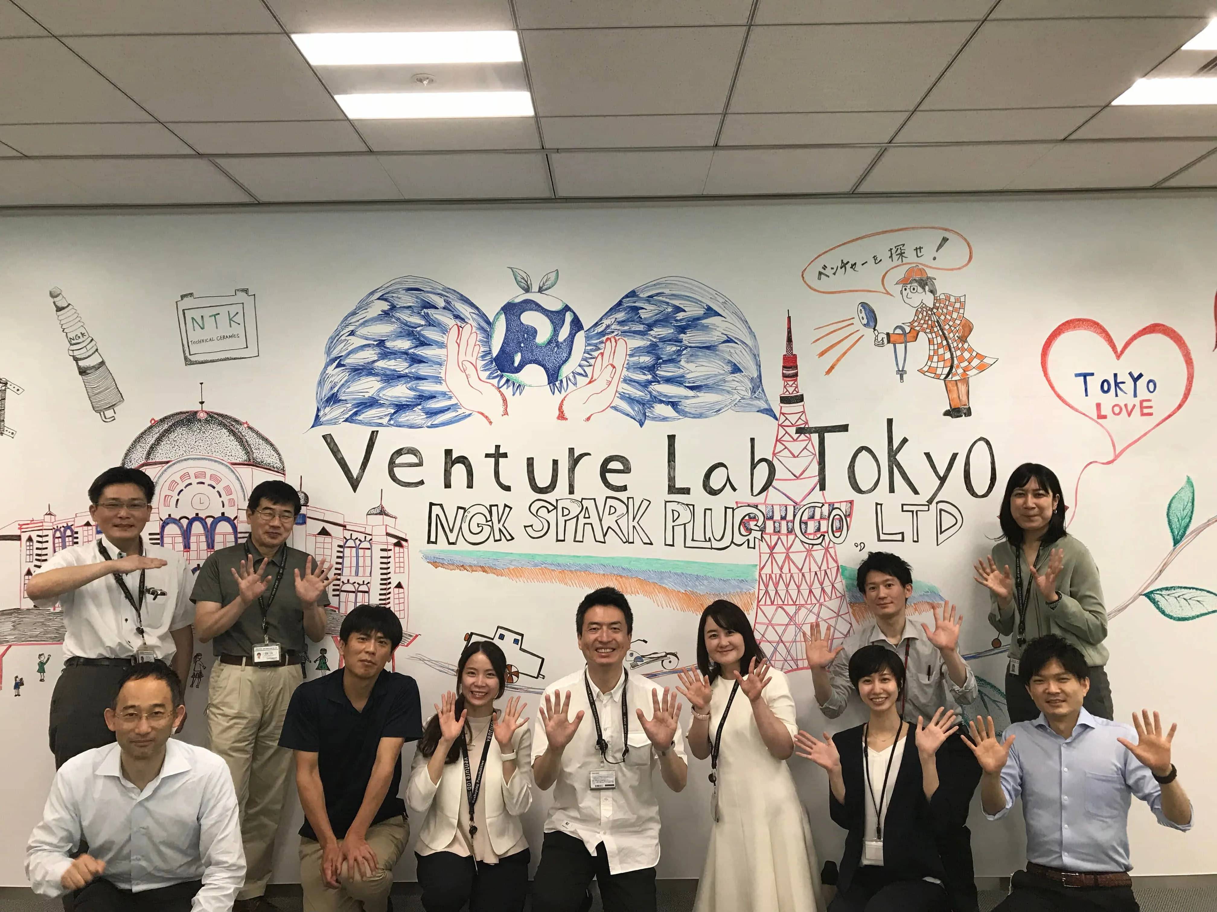 本プロジェクトのメンバー（ベンチャーラボ東京課）です。