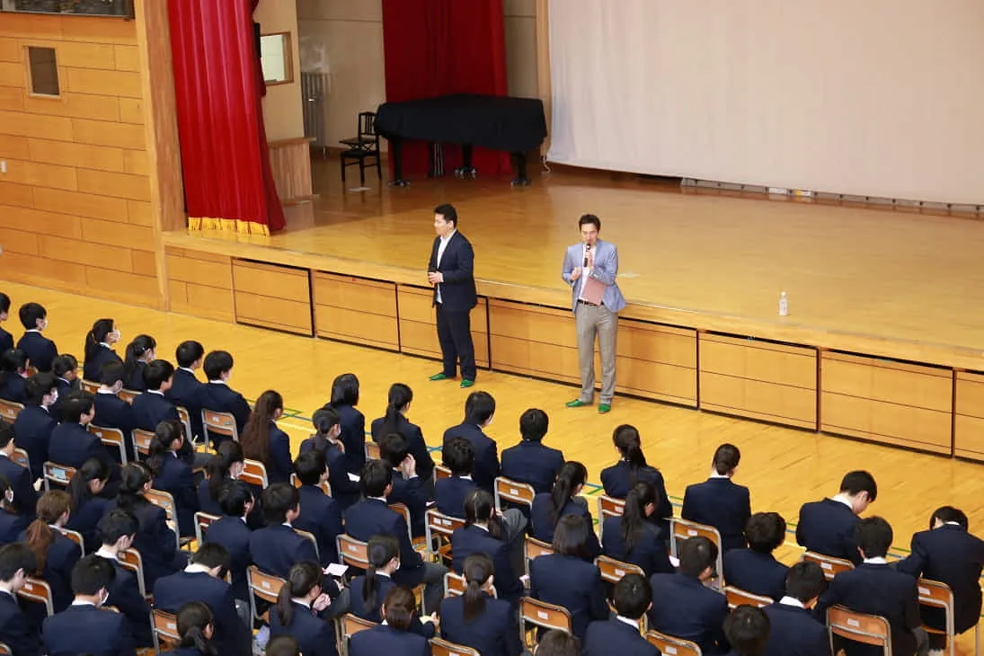 学校での自己肯定感を高める出前授業