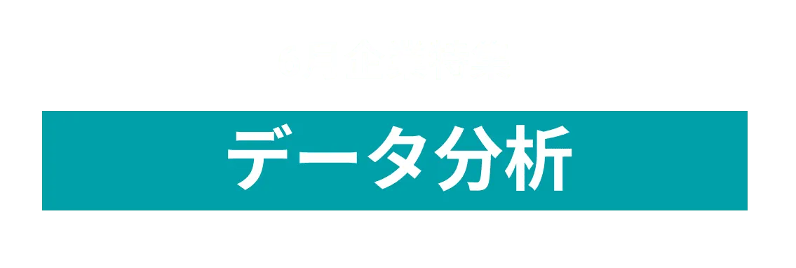  6月度 データの分析・解析技術を持つ企業10社をピックアップ！株式会社デンソー　BAK PARTNERS CONNECT、FanRuanソフトウェア有限公司 and more...