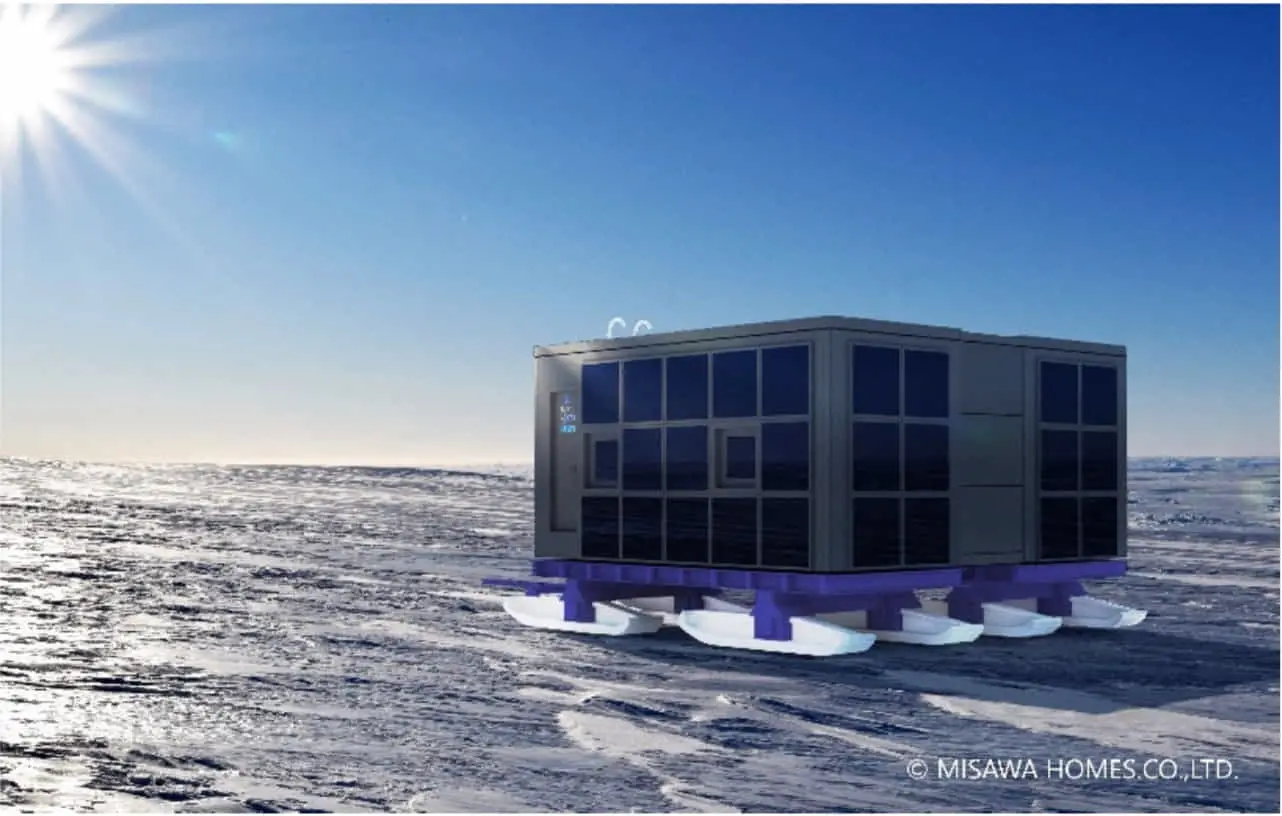 JAXA×極地研×ミサワホーム×ミサワ総研 | 「南極移動基地ユニット」の実証実験を実施