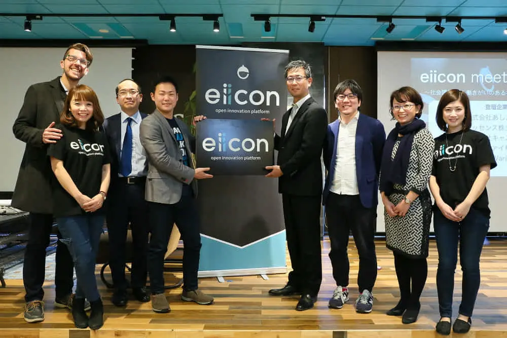 【イベントレポート】パートナーとの共創を生み出す「eiicon」が第二弾のミートアップイベントを開催！「働きがいのある社会を創る」ため、スタートアップ5社がピッチを行いました。