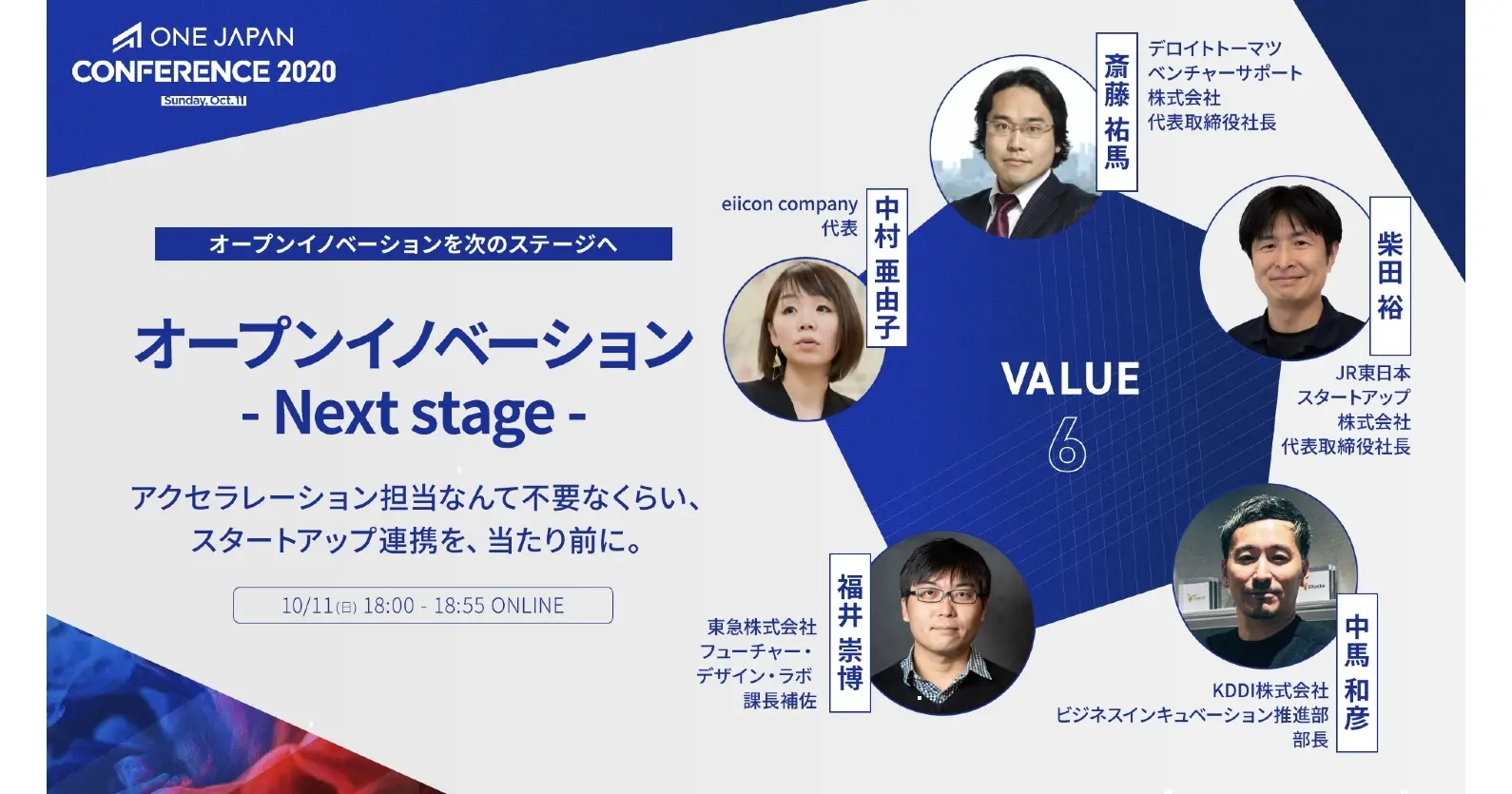 オープンイノベーション”ごっこ”と揶揄されないためには？トップランナーたちが実践方法を語る―「ONE JAPAN CONFERENCE 2020」 セッションレポート