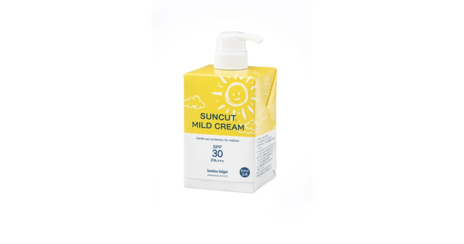 コーセー×Sunshine Delight | 紙製容器を採用し、プラスチック使用量を55％削減