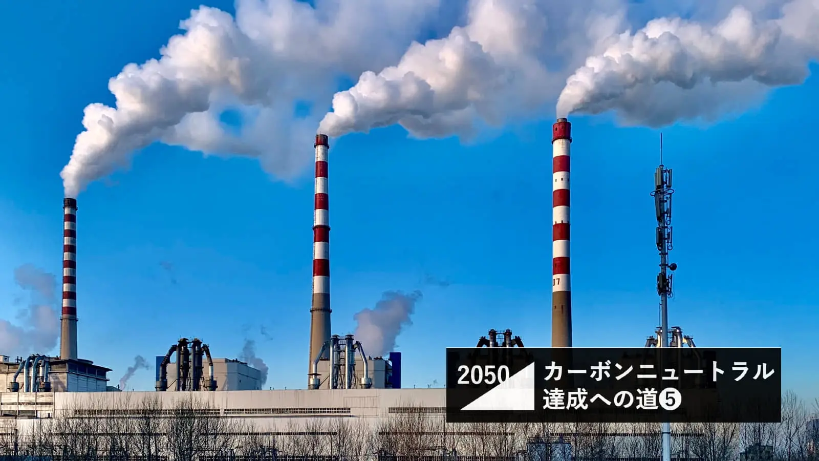 圧倒的なCO2排出量かつ電力構成比トップの火力発電。カーボンニュートラルに向けた戦略とは