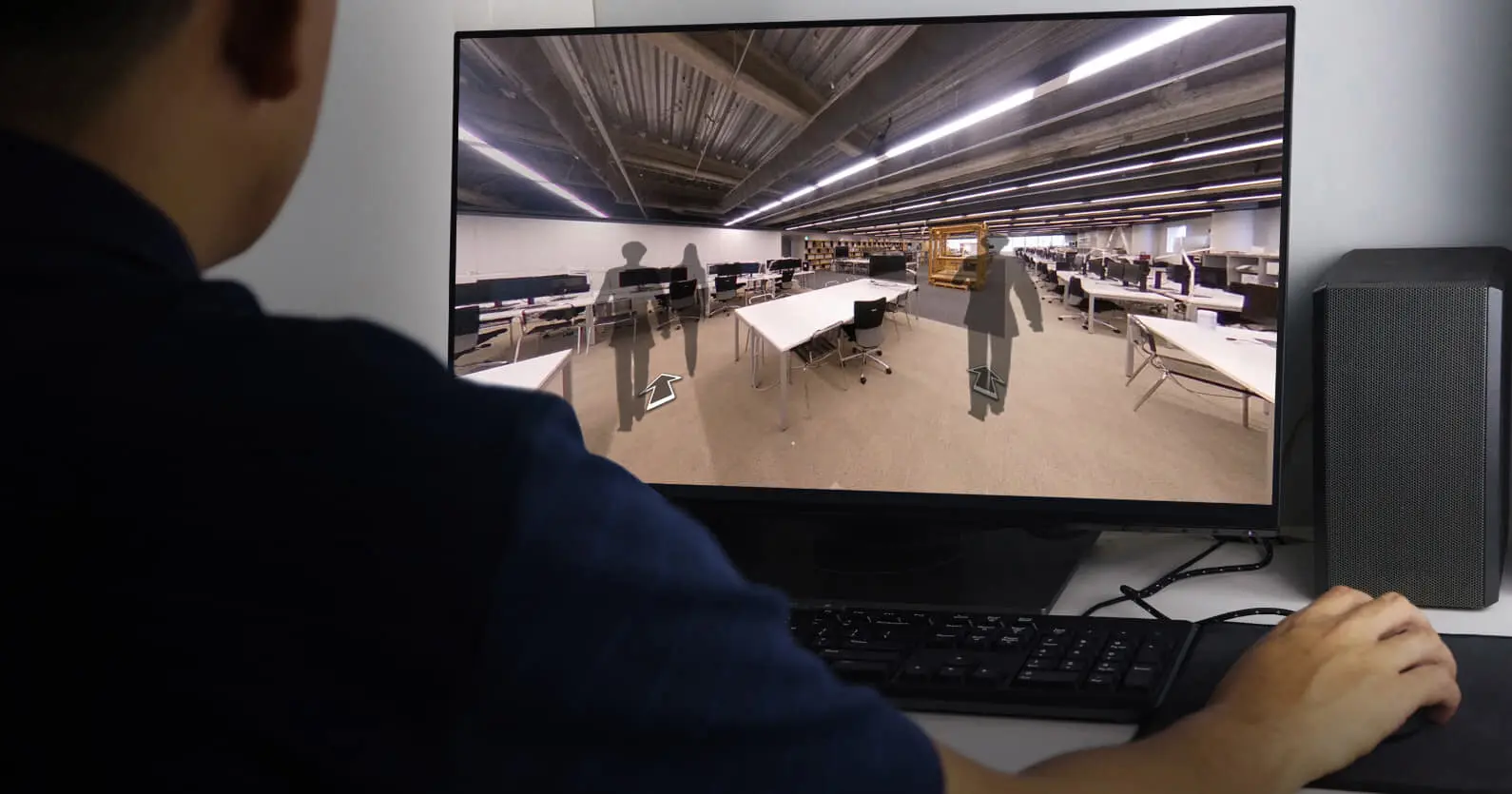 日建設計×ジオクリエイツ | バーチャル避難訓練対応のVRツールを共同開発、リモート下での避難訓練・検証を簡単に