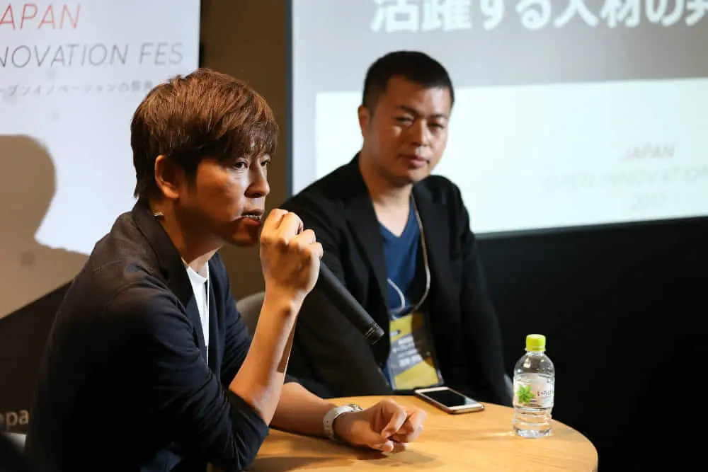 【JAPAN OPEN INNOVATION FESイベントレポート（6）】　ネットジンザイバンク・志水氏とキープレイヤーズ・高野氏によるトークセッションの模様をレポート！