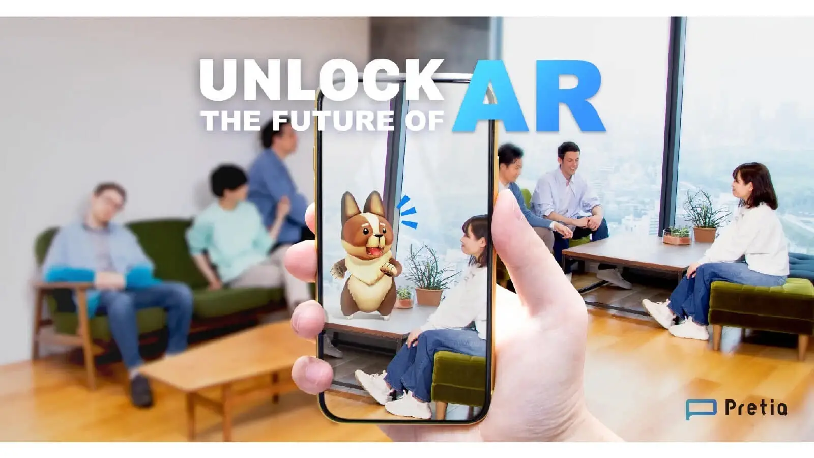 プレティア・テクノロジーズ | 7億円を調達し、ARクラウドプラットフォーム「Pretia」の世界展開を加速